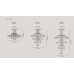 wireflow chandelier