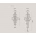 wireflow chandelier