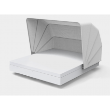 vela basic daybed 200x180x40 with folding canopy