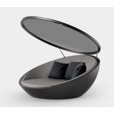 ulm daybed with folding canopy