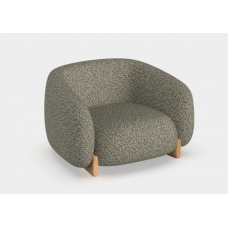milos upholstered lounge chair