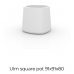 ulm square pot