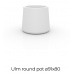 ulm round pot