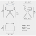 manta swivel armchair