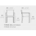 frame chair with arms frame chair with arms