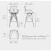 faz bar stool with arms