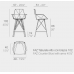 faz bar stool low with arms