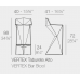 vertex bar stool