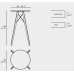 faz wood high table round