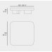 milos coffee table square