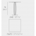 vases table square