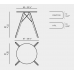 faz wood dining table round