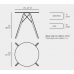 faz wood dining table round
