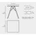 faz wood dining table square faz wood dining table square