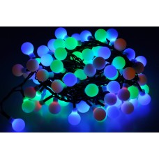Гирлянда Шарики, 220 В, RGB, автосмена цвета